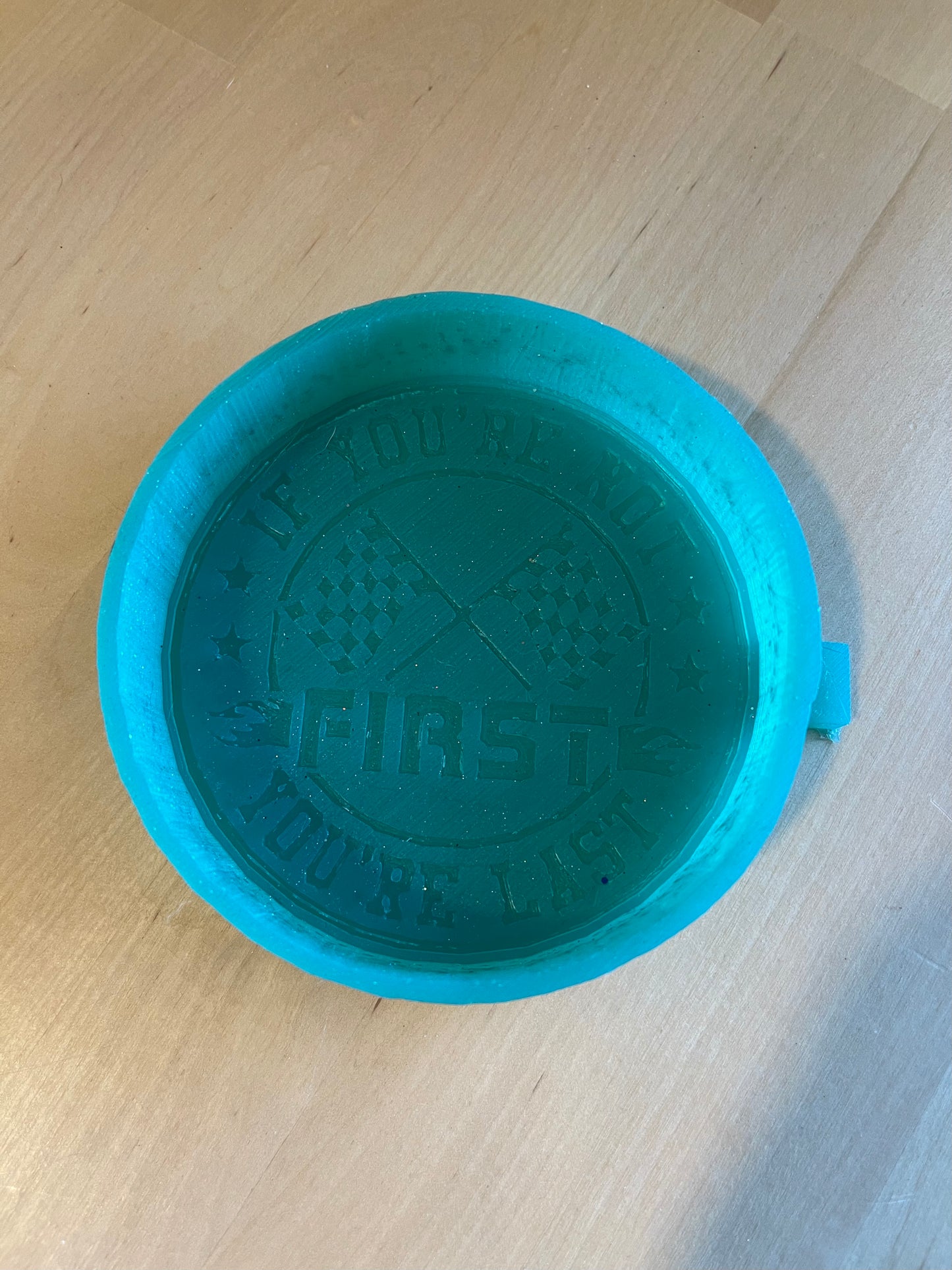 If your not first you're last