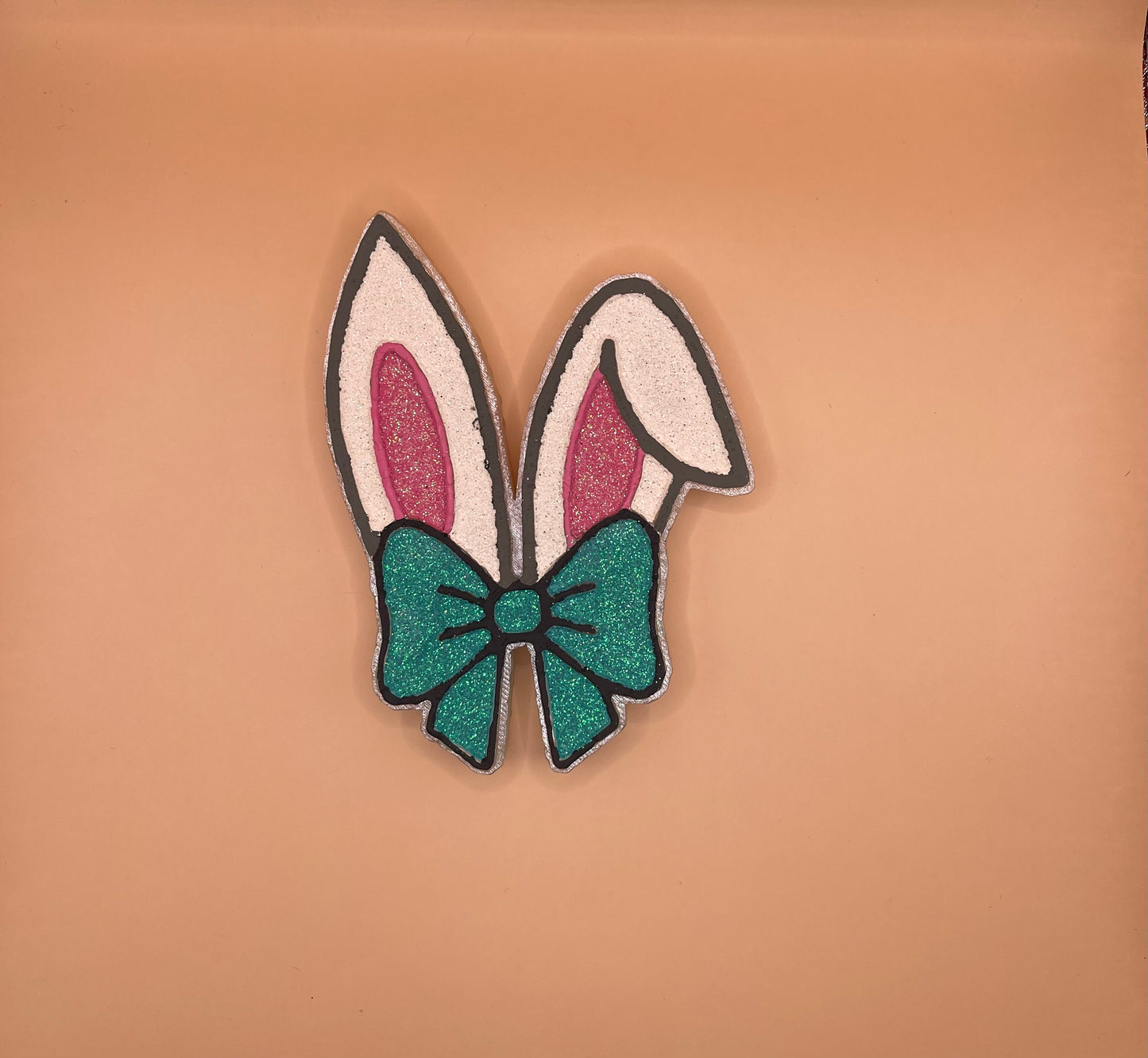 Bunny Ears (Teal Bow)