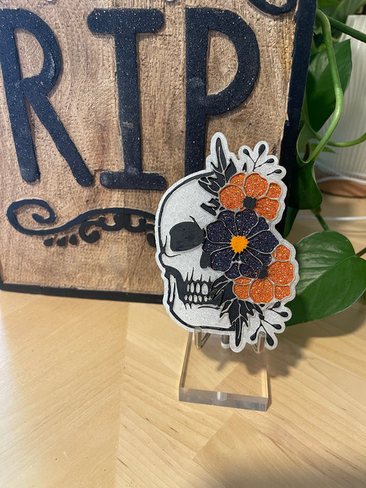 Flower Skull