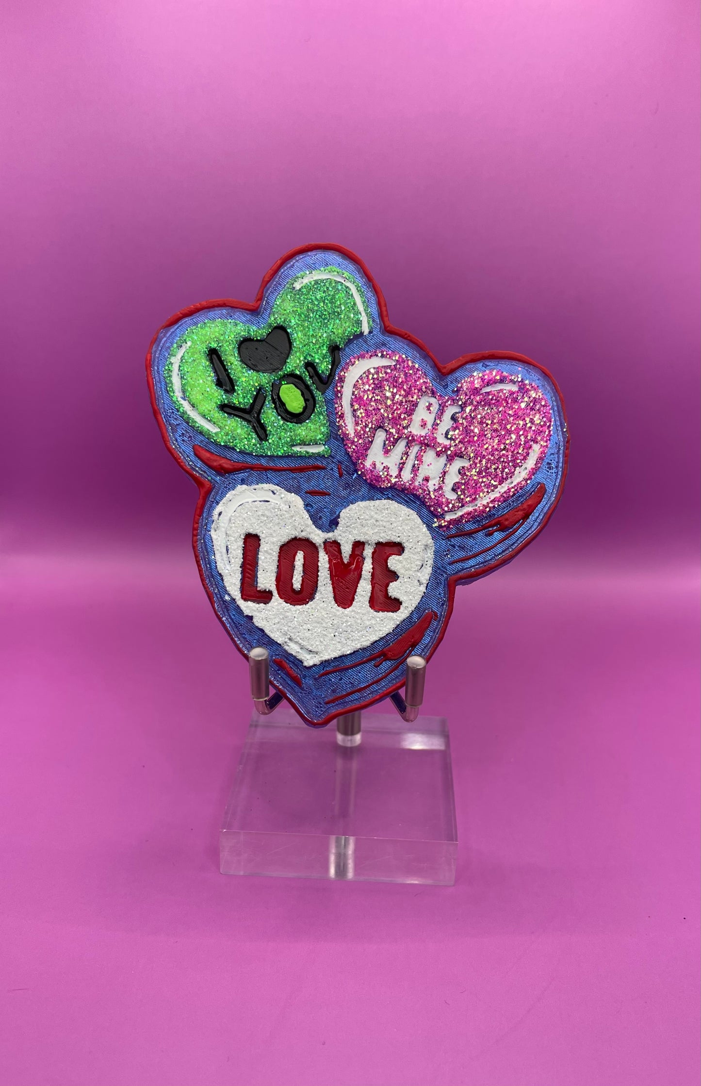 Heart Candy (Green, Pink, White)