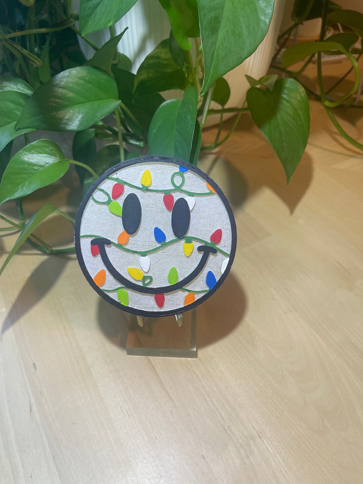 Christmas Light Smiley